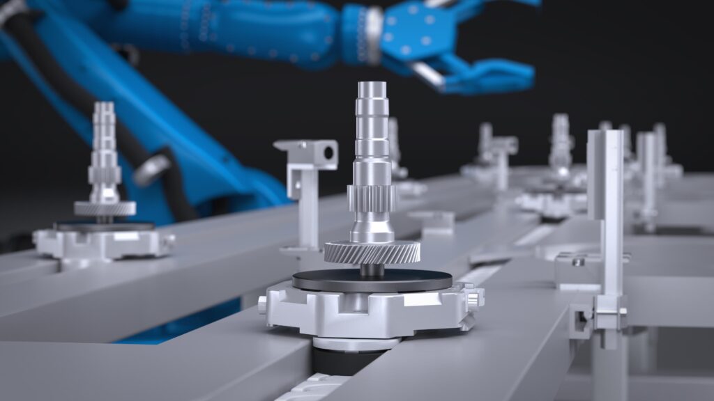 Smart industrial automation with material flow focus