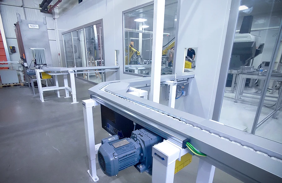 traverse the factory floor
