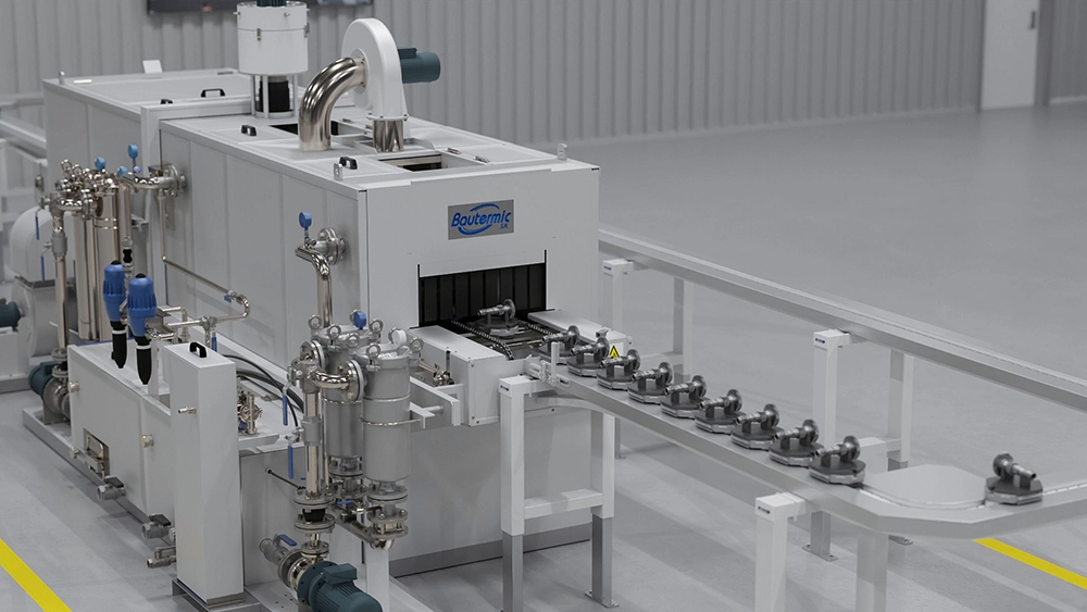 Industrial wash in manufacturing