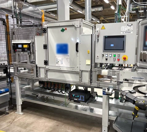 Laser marking station by EWAB
