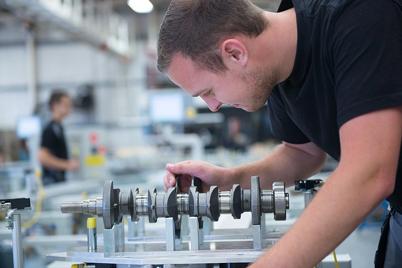 Inspection of Crankshaft