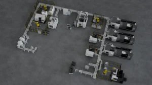 Pallet conveyor system - EWAB Engineering